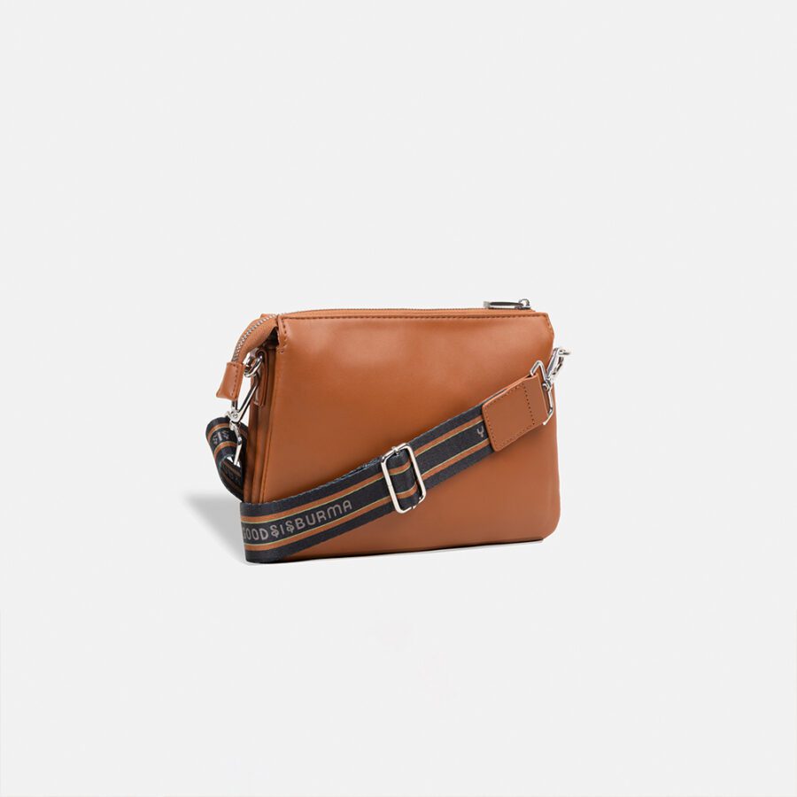 Yangoodsisburma Double Pouch Crossbody Bag - Image 2