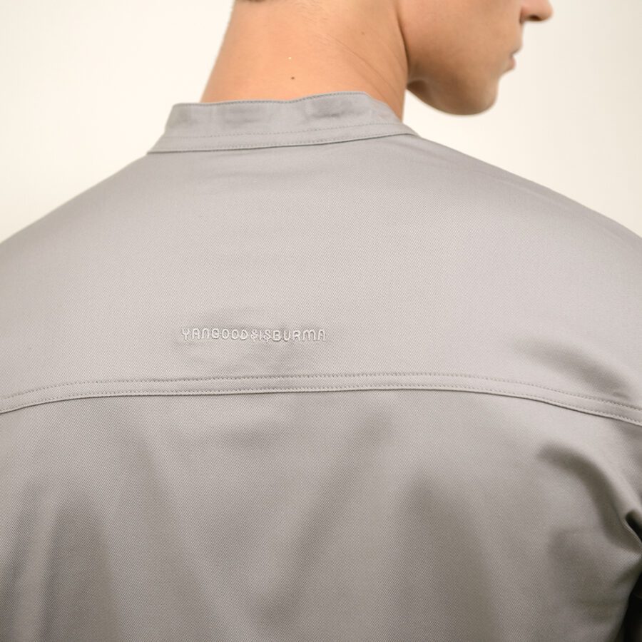 Yangoodsisburma Regular Fit Stand-Up Collar Shirt - Image 11
