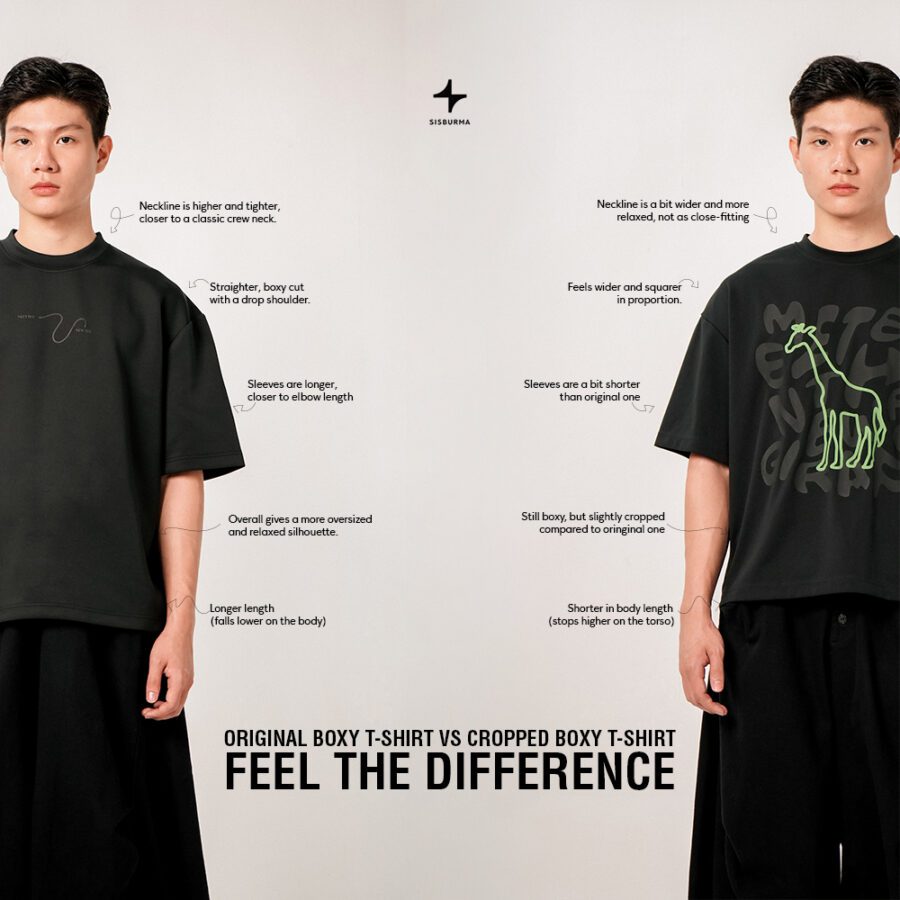 Meet The New Giraffe Vol.3 Cropped Boxy T-Shirt - Image 11