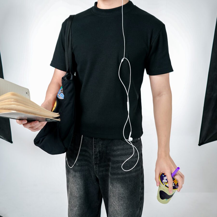 SISBURMA Slim Rib Tee - Image 12