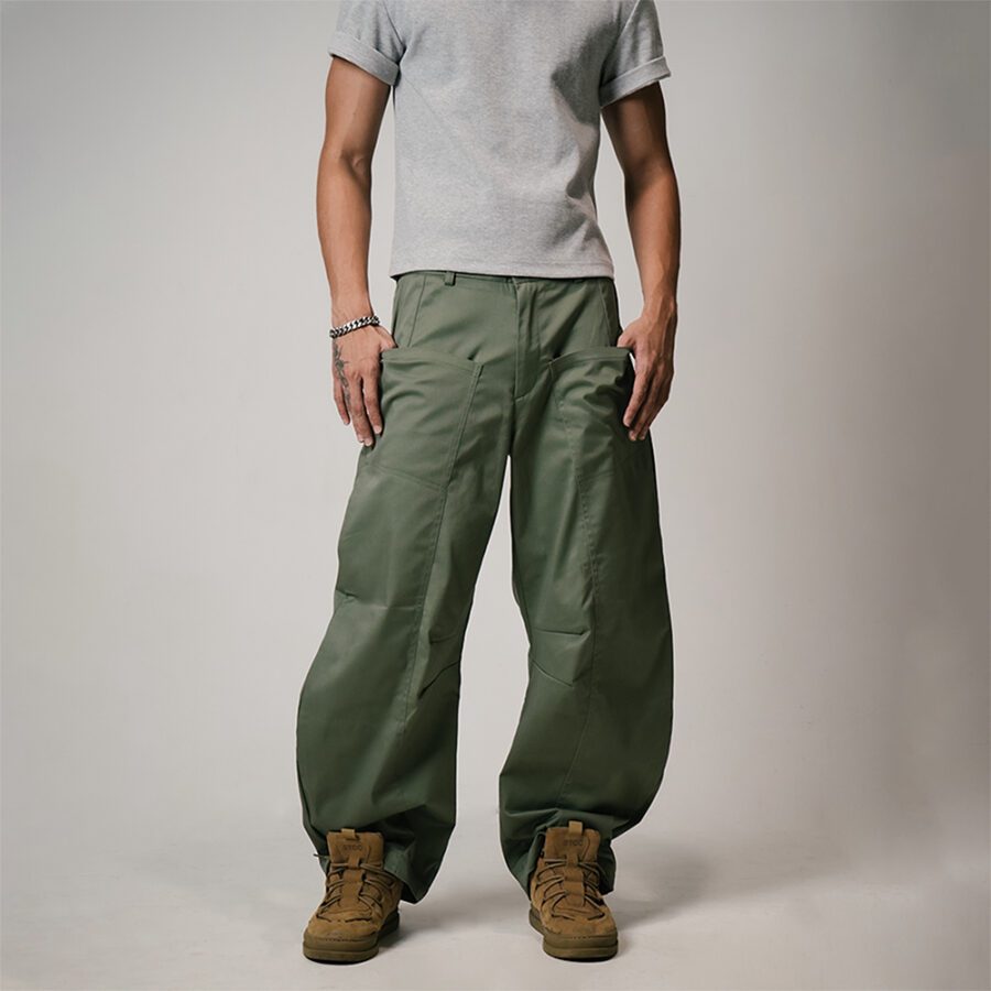 SISBURMA Scimitar Balloon Pants - Image 2