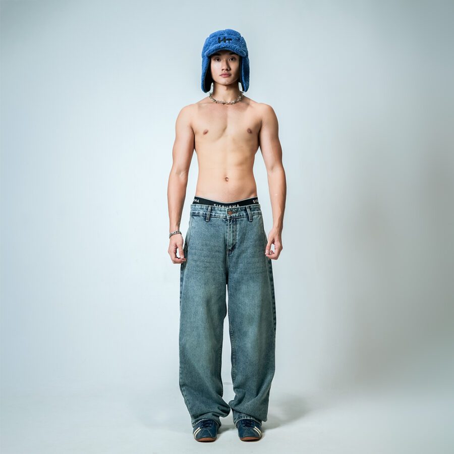 SISBURMA Chill Fit Washed Jean - Image 2