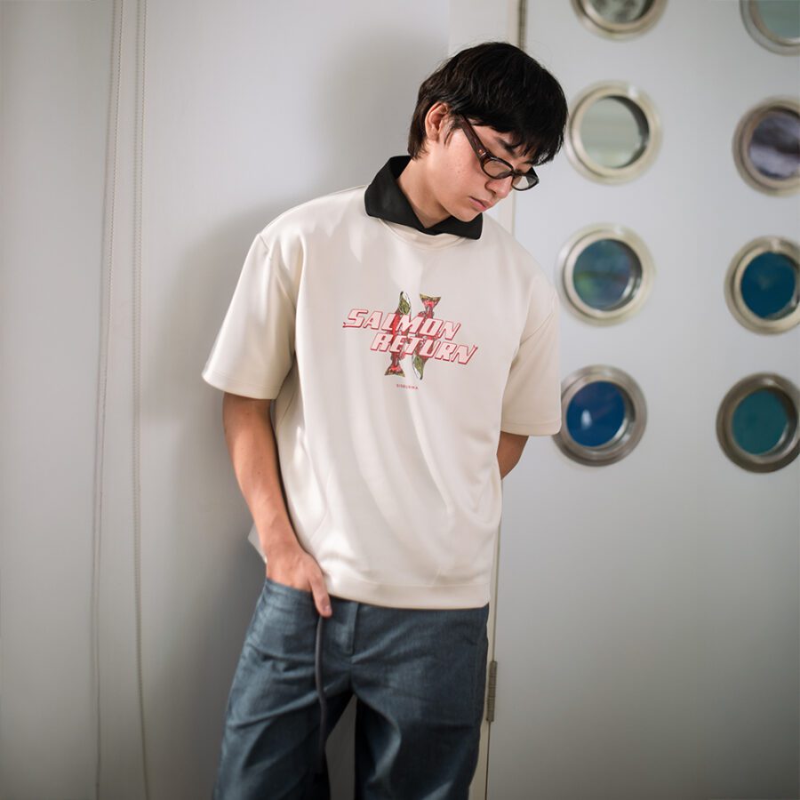 SISBURMA Salmon Run Graphic Tee - Image 9