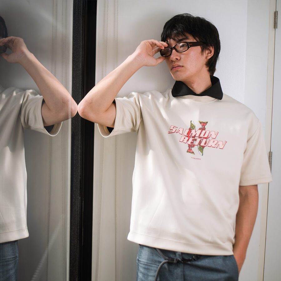 SISBURMA Salmon Run Graphic Tee - Image 12