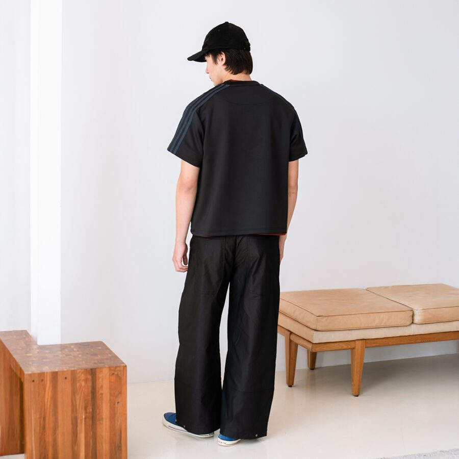 SISBURMA Salmon Run Retro Track Cropped Tee - Image 8