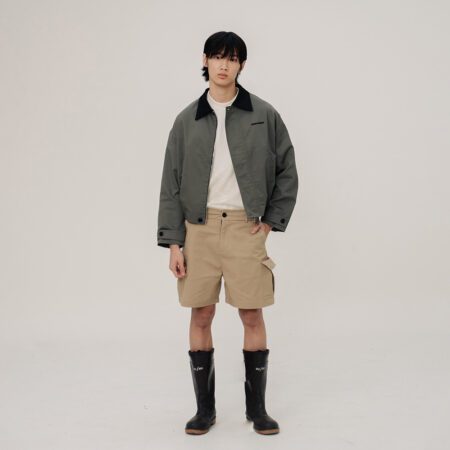 SISBURMA Cotton Twills Bomber Jacket