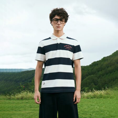 Routine Sisburma Striped Polo Shirt