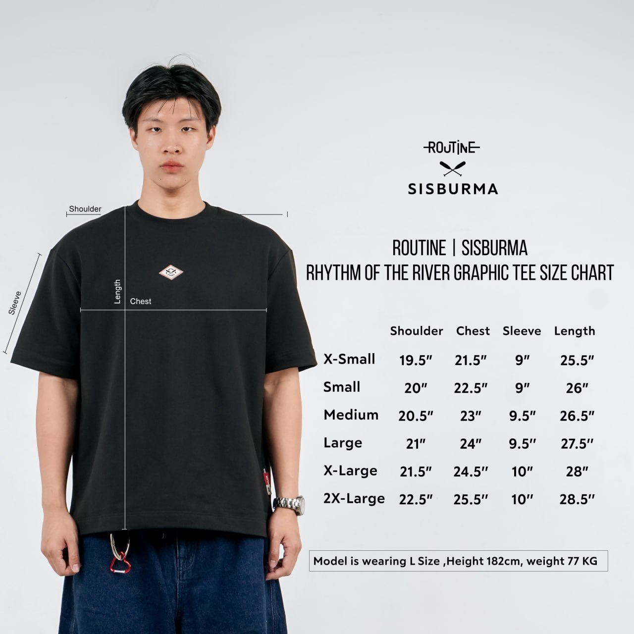 Routine Sisburma Rhythm of the River Graphic Tee - Image 13