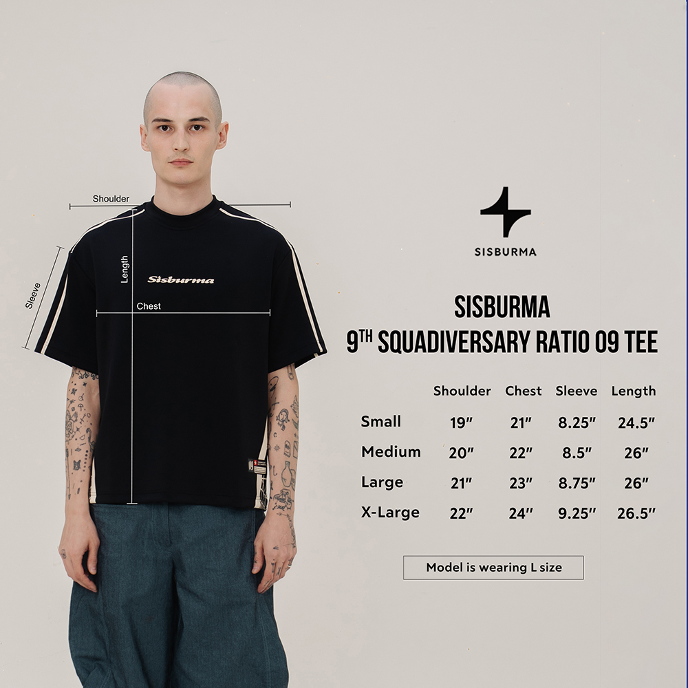 SISBURMA Ratio 09 Tee - Image 14
