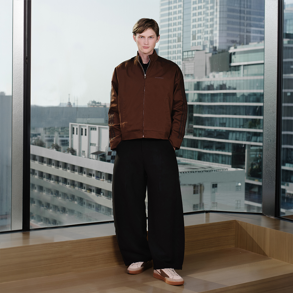 SISBURMA Contrast Piping Racer Jacket - Image 5