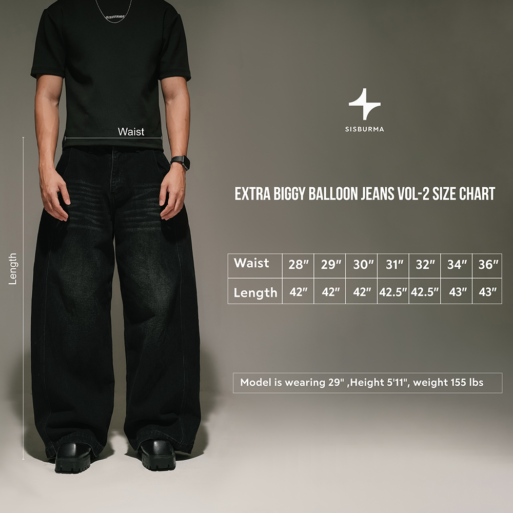 SISBURMA Extra Biggy Balloon Jeans Vol-2 - Image 19