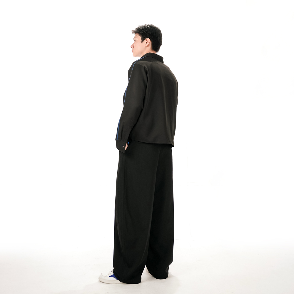 SISBURMA Contrast Blue Line Shirt Vol-2 - Image 5