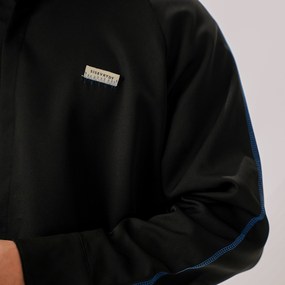 SISBURMA Contrast Blue Line Shirt Vol-2 - Image 9