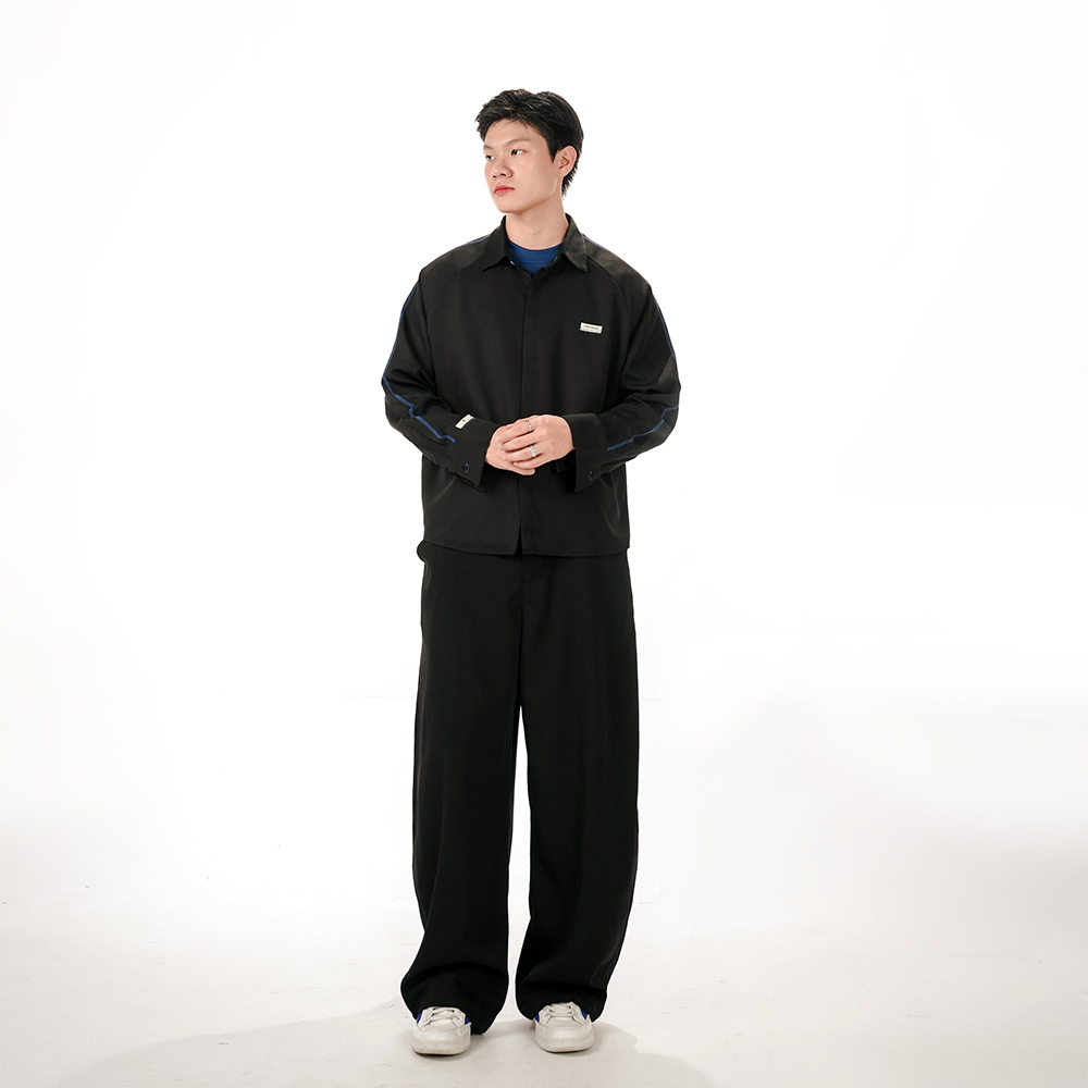 SISBURMA Contrast Blue Line Shirt Vol-2 - Image 6