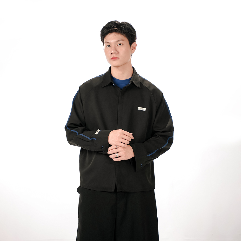 SISBURMA Contrast Blue Line Shirt Vol-2 - Image 8