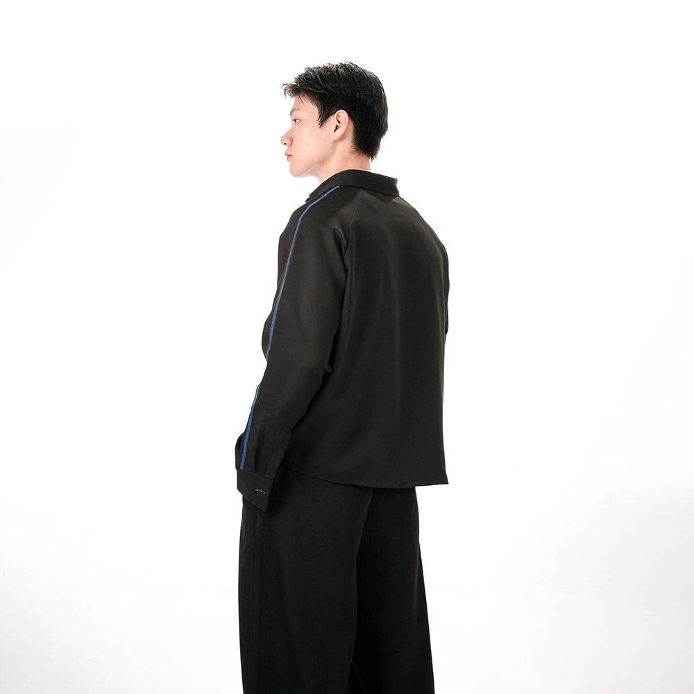 SISBURMA Contrast Blue Line Shirt Vol-2 - Image 7