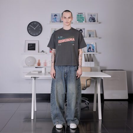 SISBURMA TFTL Cloud Cotton Cropped Tee Vol-2