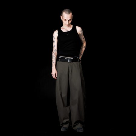 SISBURMA Baggy Chino Pants