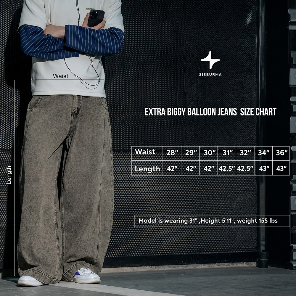 SISBURMA Extra Biggy Balloon Jeans Vol-2 - Image 27