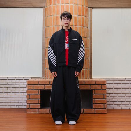 SISBURMA AFTER CLASS 5 LINES RETRO TRACK JACKET