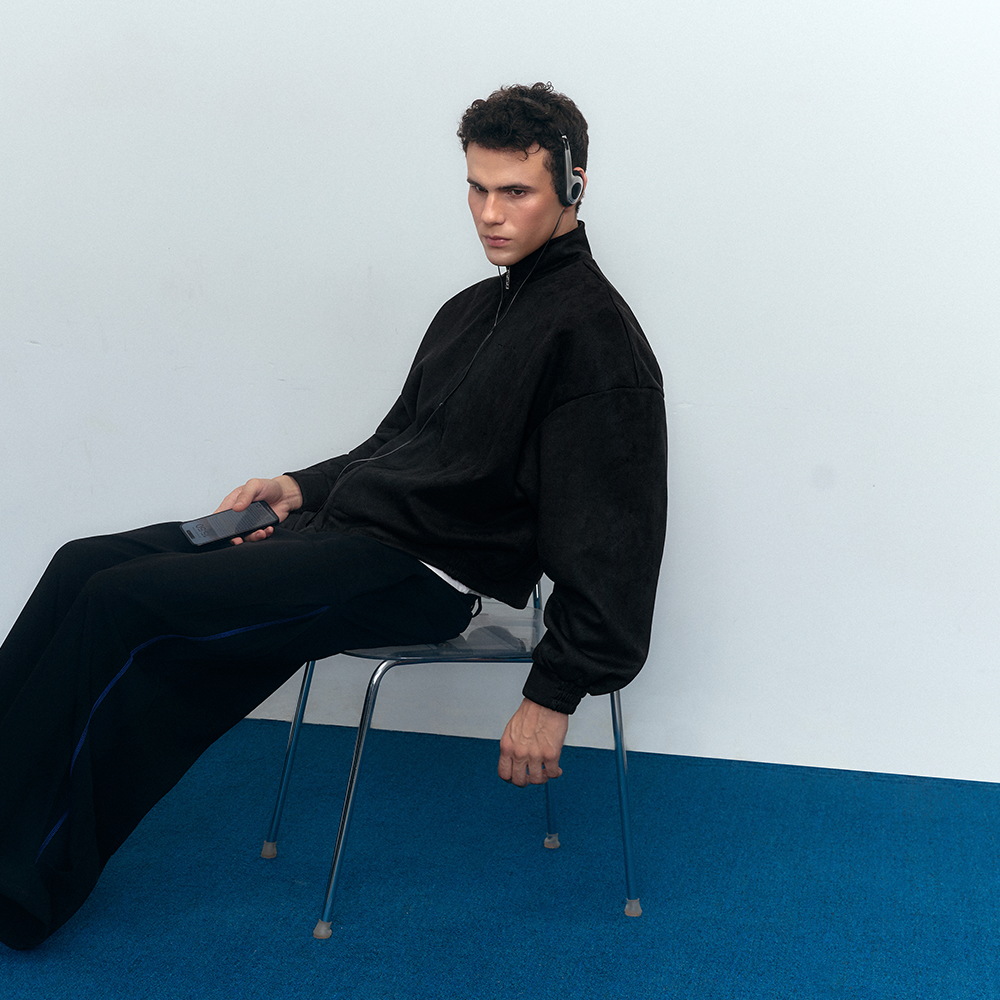 SISBURMA Chamois Contrast Panel Jacket - Image 19