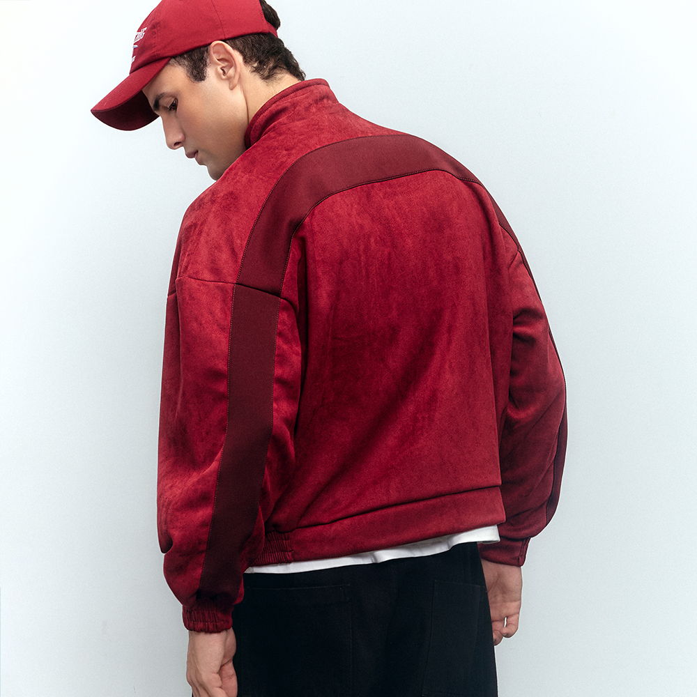 SISBURMA Chamois Contrast Panel Jacket - Image 5