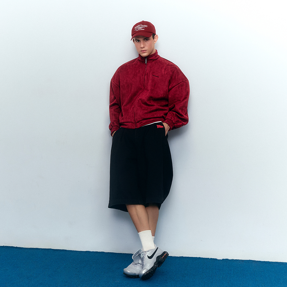 SISBURMA Chamois Contrast Panel Jacket - Image 3
