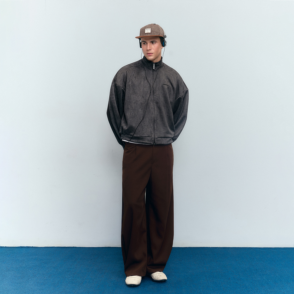 SISBURMA Chamois Contrast Panel Jacket - Image 11