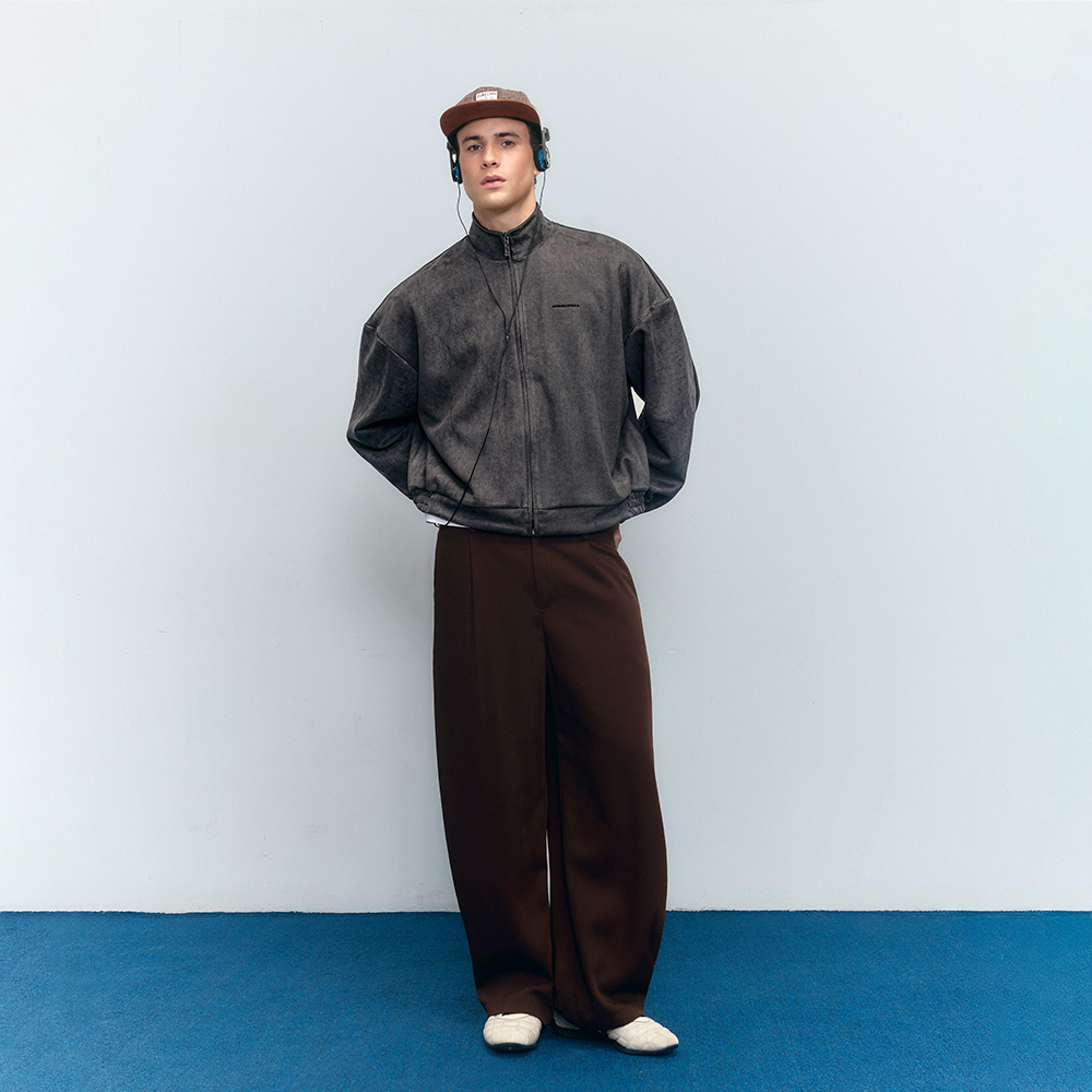 SISBURMA Chamois Contrast Panel Jacket - Image 12