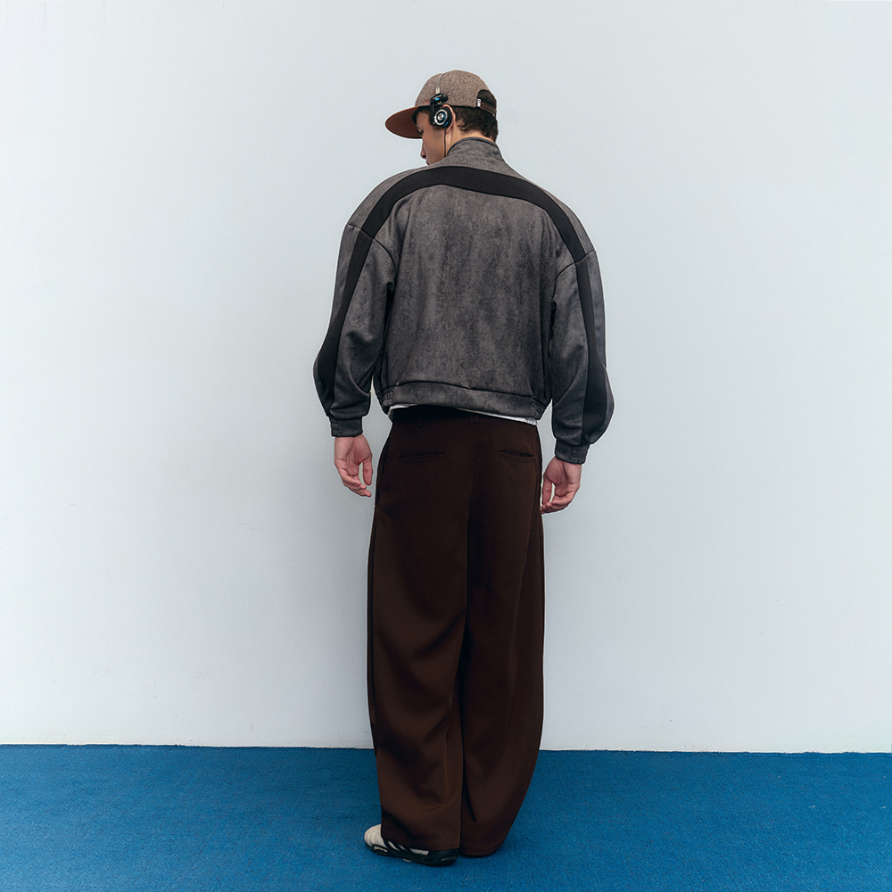 SISBURMA Chamois Contrast Panel Jacket - Image 13