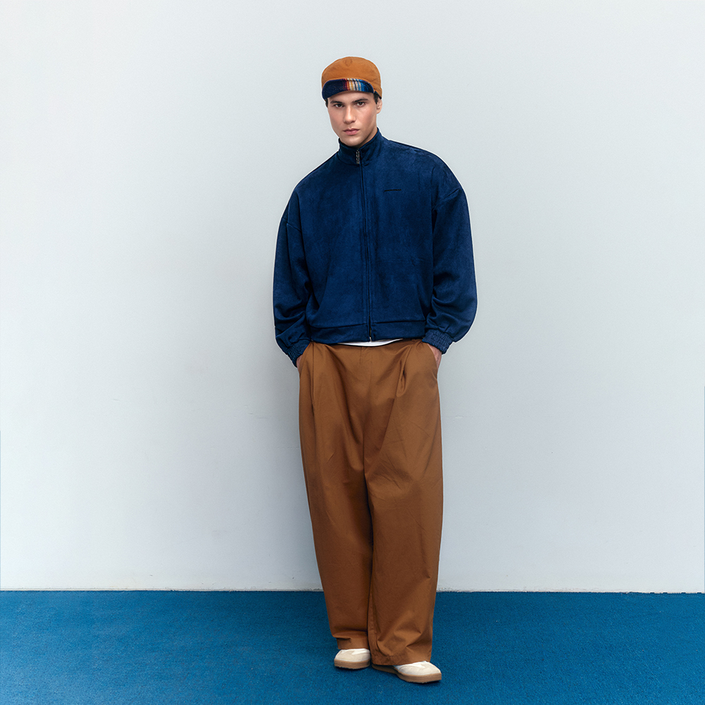SISBURMA Chamois Contrast Panel Jacket - Image 7