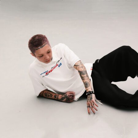 SISBURMA ​Pitstop Department Cotton Cropped Tee